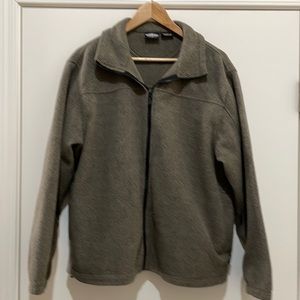 White Sierra Fleece coat